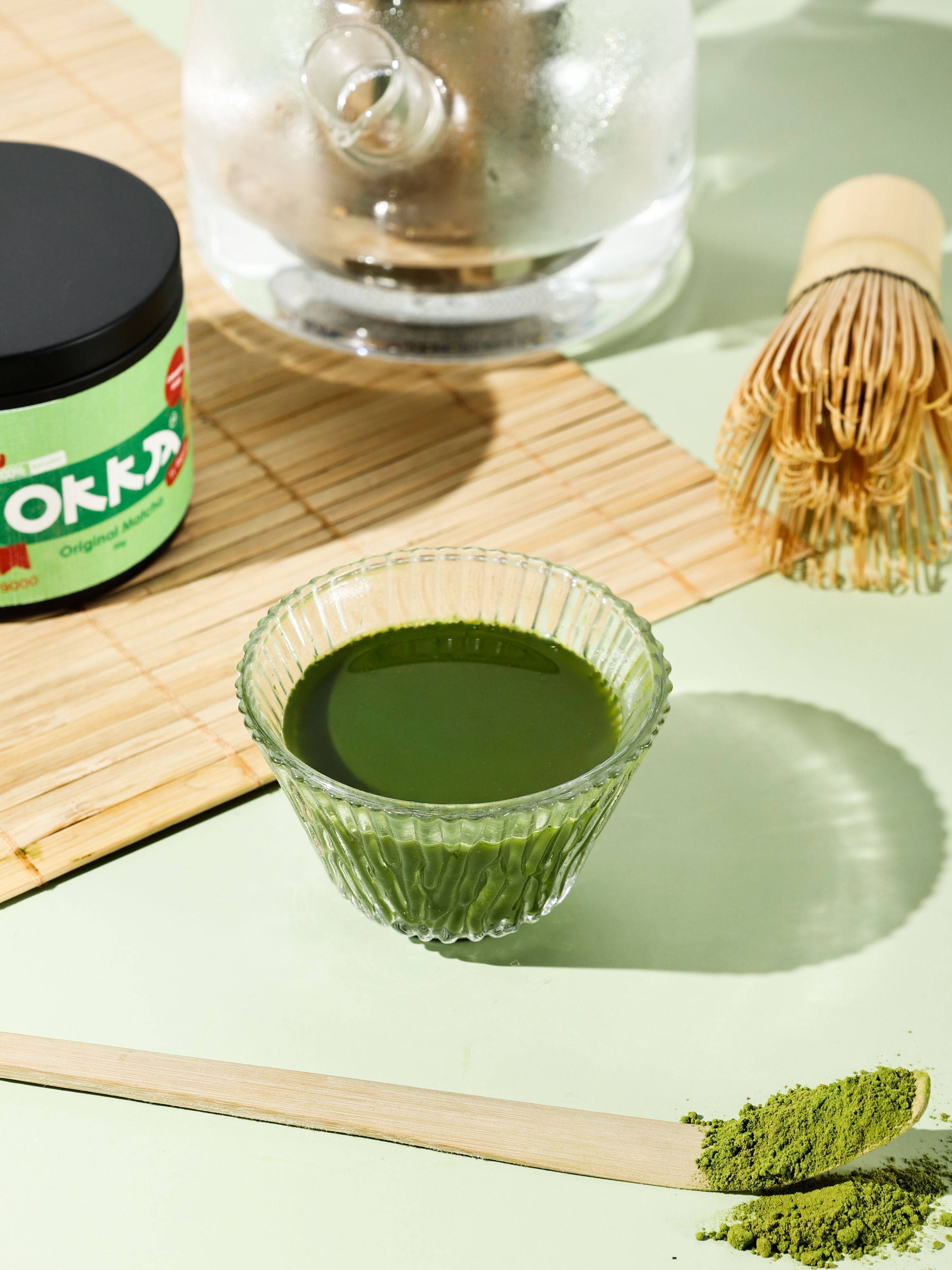 Iced Vanilla Matcha Latte (Easy Café-Style)